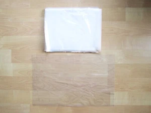 PACK of 100 Clear 15 x 24 Flat Poly Bags Sleeves 1.5 mil General Use 100/Pack - Picture 1 of 2