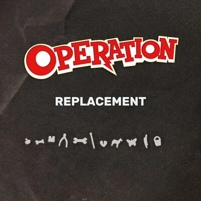 Complete Set of 11 Operation Game Replacement Pieces Missing Parts - Image 1 of 4