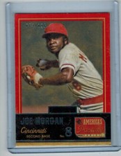 2013 PANINI AMERICA'S PASTIME JOE MORGAN #113 ORANGE 064/125 REDS HOFER