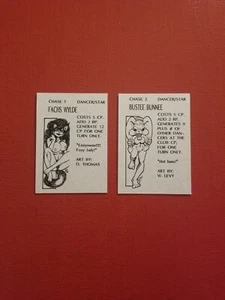 WILLIAM LEVY AND GODIVA GRAPHICS - CLUB CARD GAME CHASE CARD SET OF 2- RARE 1996 - Picture 1 of 2