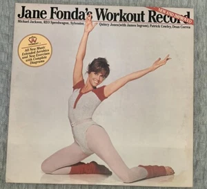 Jane Fonda's Workout Record 2xLP Gatefold – 1982 – Michael Jackson, REO – VGC - Picture 1 of 5