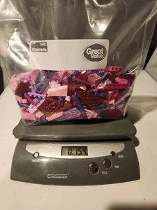 LEGO - Pink,Purple, Maroon Assorted Bricks 15 oz - Picture 1 of 6