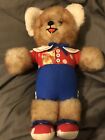 RARE Vintage 1960s Alfa Paris Made In France Toy Teddy Bear W/Clothes And Tags