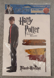 Autocollants muraux Harry Potter Deathly Hallows/neuf/scellé/4 feuilles/UK/TP Pub.