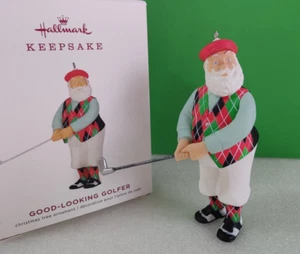 Hallmark Keepsake GOOD-LOOKING GOLFER Ornament - Picture 1 of 5
