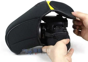 Soft Camera Case Bag Pouch Cover Protector For Nikon D200 D300 D700 18-200 lens - Picture 1 of 5