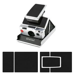 Premium Smooth Black Synthetic Leather Cover  --  Polaroid SX-70  680SLR  690SLR - Photo 1 sur 1
