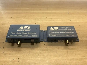RICEVITORE VIDEO FIBRA OTTICA AMERICANO FIBERTEK MR-10/trasmettitore MT10/JUA2222 - Foto 1 di 7
