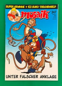 WIPA Mosaik Abrafaxe Nr. 347 2004 Variant Variantcover Kioskausgabe Balkenheft - Bild 1 von 2