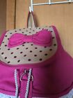 pink backpack large With Bow