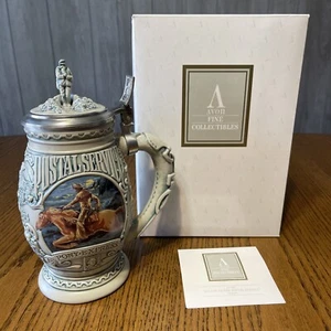 Vtg. 1996 Avon Stein -Salute To US Postal Service w/Original Box - Picture 1 of 9