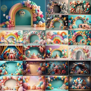 Romántico Globo Fotografía de Pared Fondo Foto Fondo Boda Fiesta Decoración - Imagen 1 de 52