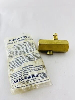 Pneu-trol Check Valves 3/8 Female - Image 1 of 4