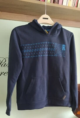 Boys Everlast Hoody Top Size 11 Years  Blue - Image 1 of 3