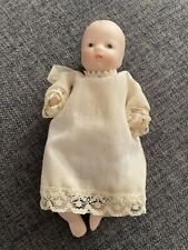 Vintage Porcelain Baby Doll Russ Berrie Miniature Small 4.5"