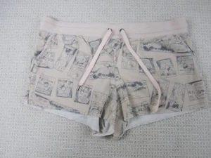 Disney Shorts Damen XL beige rosa Winnie Pooh Ferkel Comic Activewear - Bild 1 von 8