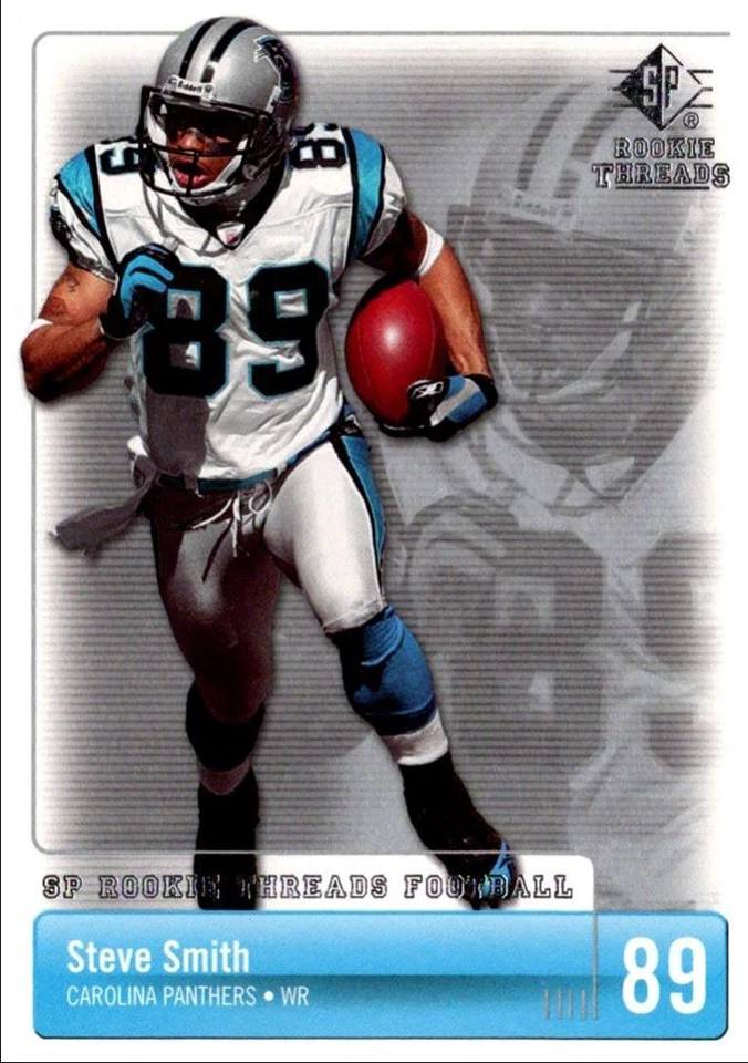 2007 SP Rookie Threads Steve Smith Carolina Panthers #15 - Image 1 of 2