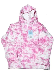 Girls 5T Pink Hooded Pullover Sweatshirt Hoodie Cat & Jack Kids Tie Dye - Picture 1 of 8