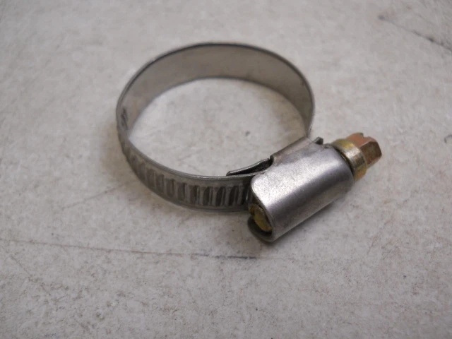 Yamaha NOS TZ250, 2000-01, YZ125, YZ250, 1982, abrazadera, # 90460-20190-00.   S123b Foto 1 de 1