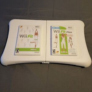 Nintendo Wii Fit, Fit Plus, and Balance Board TESTED AND WORKING
