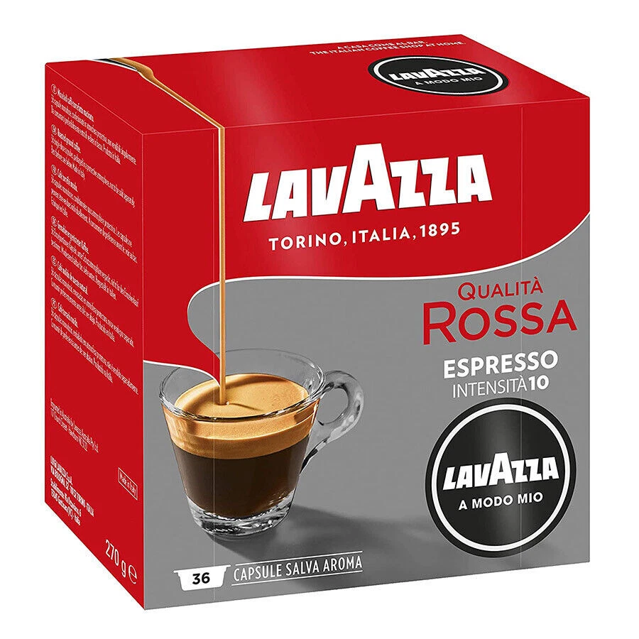 54 / 108 / 144 / 216 / 360 / 720 Capsule Caffè Lavazza A Modo Mio Qualità Rossa - Imagen 1 de 1