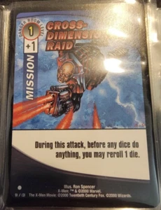 Cross-Dimensional Raid # 91/131 X-Men Trading Game Cards Commons TCG 2000 XMEN - Picture 1 of 1