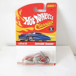 MATTEL HOTWHEELS DIE-CAST CLASSICS SERIES 1 LIMITED EDITION SCORCHIN' SCOOTER - Picture 1 of 6