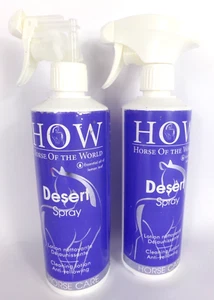 Lot de 2 Desert Pearl Spray 500 ml Lotion nettoyante Cheval Horse of the World - Photo 1/2