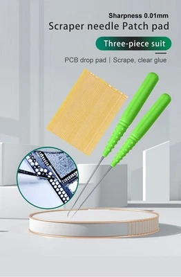 Broken Traces Repair Circuit Board IC Chip Solder Pads Lug MicroSoldering UK - Image 1 of 4