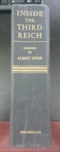 Inside Third Reich Memoirs By Albert Speer 1970 HC First US Printing McMillan - Picture 1 of 4