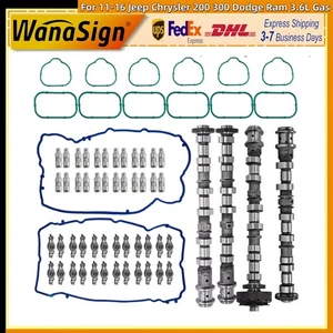 Camshafts Rockers Lifters Kit For 11-16 Jeep Chrysler 200 300 Dodge Ram 3.6L Gas - Picture 1 of 11