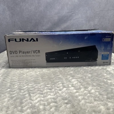 Funai DV220FX4 DVD VHS Combo Player Still In Plastic New Open Box NO TUNER - Image 1 of 4