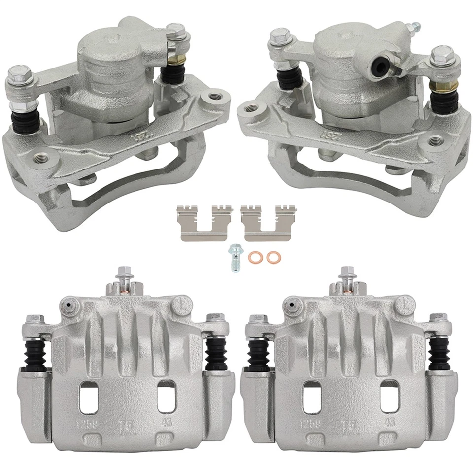 Kit pinzas freno delanteras y traseras para Subaru Impreza 2008 2009 2010 2011 Foto 1 de 1