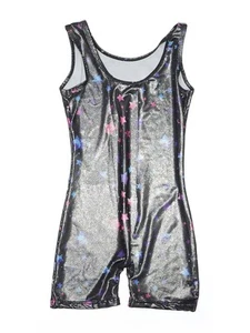 Unbranded Girls Silver Leotard 140 cm - Picture 1 of 2