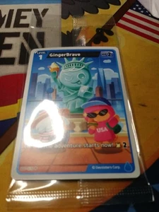 Gingerbrave - Cookie Run Braverse TCG - 2025 Gen Con Exclusive Promo Card - Picture 1 of 2