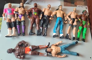 WWE WWF wrestling figure lot - active superstars - Jakks Pacific & Mattel basic - Picture 1 of 2