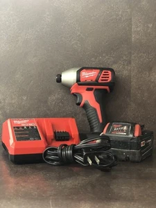 Milwaukee 1/4" Hex Impact Driver 2656-20 w/ M18 RedLithium XC 3.0Ah Battery - Picture 1 of 9