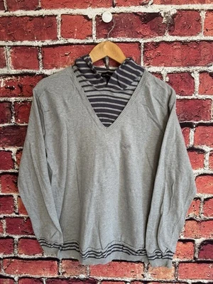 EMPORIO ARMANI Vintage Men's Sweater Hoodie Pullover 2XL - Image 1 of 4