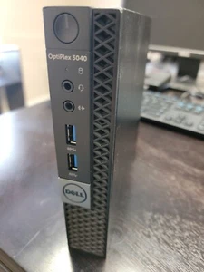 Dell Optiplex 3040M Micro i5-6500T 2.5GHz CPU 4GB RAM 500GB SSD Win 10 - Picture 1 of 9
