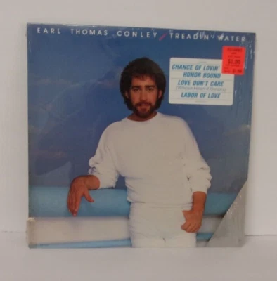 Earl Thomas Conley  Treadin' Water (Record LP, 1984 RCA) VG-VG+ - Image 1 of 4