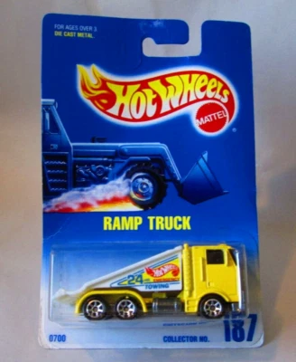 1991 风火轮 Ramp Wrecker 拖车 24 小时紧急牵引 #187 马来西亚 — 第 1/4 张图片