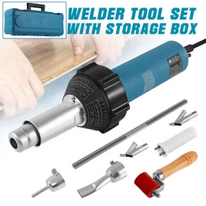 1600W Professional Hot Air Torch Heat Gun Plastic Welding Gun PVC Welder 110V - Picture 1 of 15