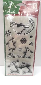 Stamps Christmas Clear Inkadinkado Lot of 4 crafting Journal Planner - Picture 1 of 4