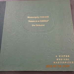 78 12" Album RCA Victor Red Seal DM706 Moussorgsky Pictures At An Exhibition - Picture 1 of 11