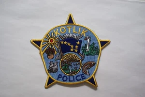 Obsolete Kotlik Police patch, Alaska - Picture 1 of 1