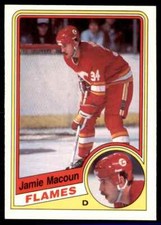 1984-85 O-Pee-Chee Jamie Macoun Rookie . Calgary Flames #230