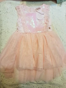 GIRLS TULLE DRESS NEW SIZE 2 PINK - Imagen 1 de 2