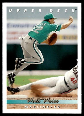 1993 Upper Deck #533 Walt Weiss Florida Marlins - Image 1 of 2