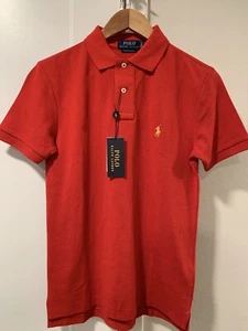 Polo Ralph Lauren Red Gold Lunar New Year CNY Short Sleeve Polo Shirt Men’s XS - Picture 1 of 4