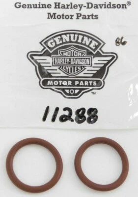 2 NEW HARLEY-DAVIDSON SOFTAIL DYNA TOURING Cam Position Sensor O-Rings 11288 NOS - Image 1 of 3